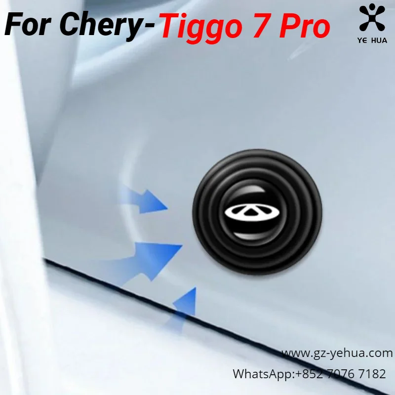 For Chery Tiggo 7 Pro 2020 2023 door shock absorber cushion Car Accessories Car door mute pad Anticollision pad Automobiles Part