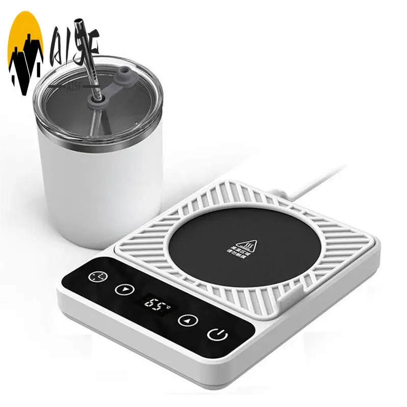 A15F-Coffee Cup Heater, Intelligent Electric Coffee Cup Heater,9-Level Temperature Adjustment US Plug