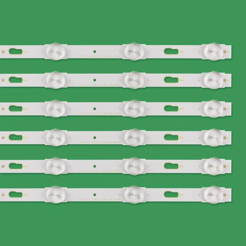 شريط إضاءة خلفية ليد لسامسونغ ، UE55KU6000K ، UE55JU6740 ، UE55KU6000 ، UE55JU6742 ، UE55JU6745 ، ue55ku6745 ، UE55KU6079 ، 12