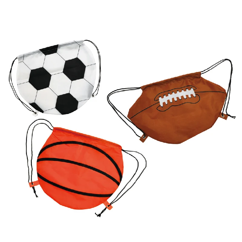 Portable Drawstring Basketball Backpack Bag Football Soccer Volleyball Ball Storage Bags Outdoor Sports Traveling Gym Yoga