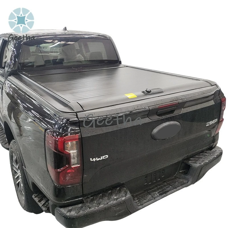 Cubierta Retráctil para Camioneta, Tapa Enrollable para Caja de Camioneta, Accesorios para Ford Ranger, Venta al Por Mayor