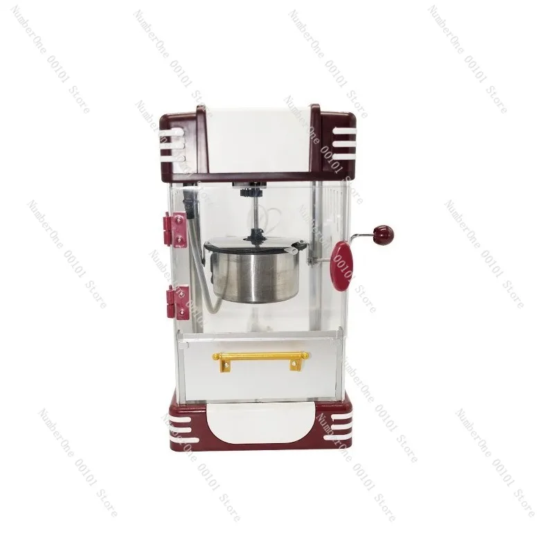 Commercial Fully Automatic Electric Heating Spherical Popcorn Machine,Small Corn Puffing Machine,Popcorn Maker Commercial Use