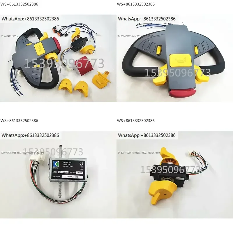 Electric Tray Stacking Forklift Operating Handle Knob Accelerator Assembly for Xilinzhuo Yiyufeng Niuli T600