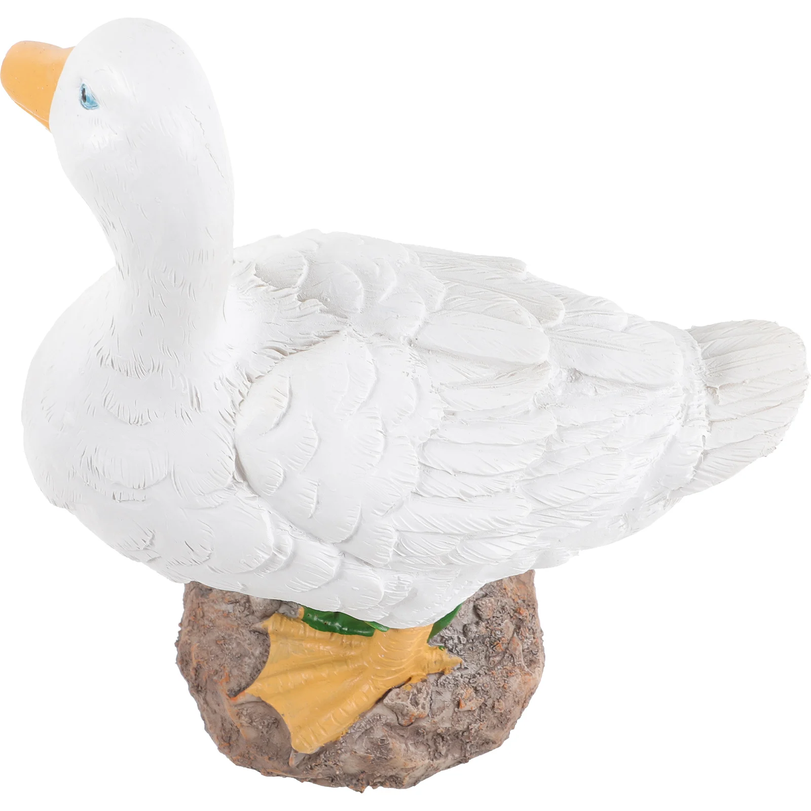 

Resin Figurine Small Size Lifelike Garden Pond Decor Realistic Model Statue Sculpture Easy to Place Gifts