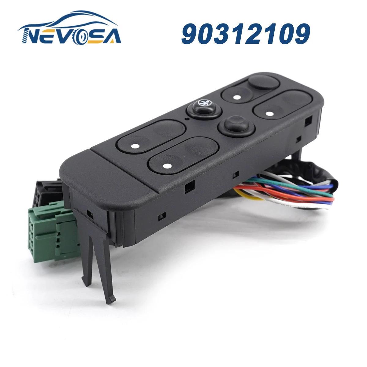 NEVOSA 90312109 For Opel Vectra 1988 1989 1990 1991 1992-1995 1240600 Electric Power Car Window Control Switch Lifter Button