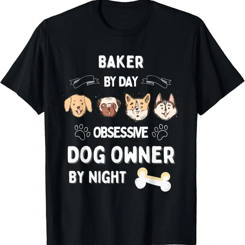 

Baker Dog Owner Puppy Animal Lover Pet Doggy T Shirt