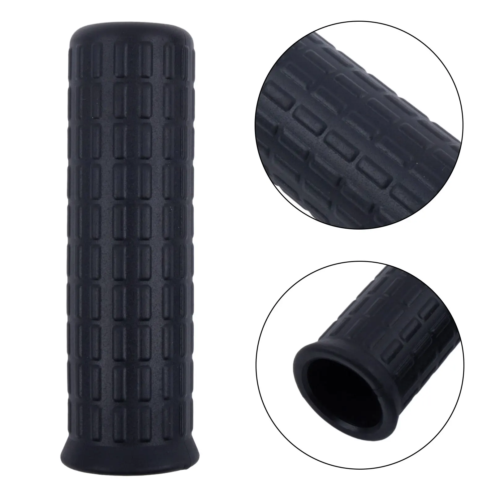 ​2pcs Rubber Handle Cover For Wheelbarrow Rubber Grips For Comfortable Efficient Gardening Power Tools Replacement Handles