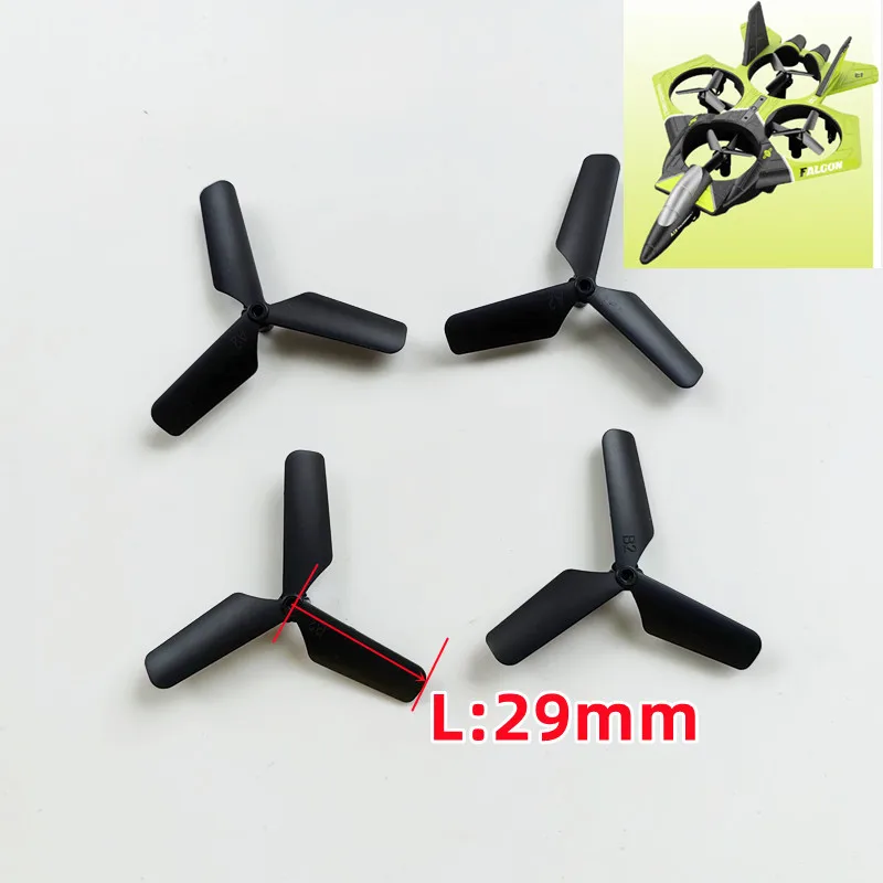 Tri-Blade 3-Blade Props Propellers A B Foam Glider Plane Remote Control RC Airplane Fighter EPP RC Drone Helicopter Spare Parts