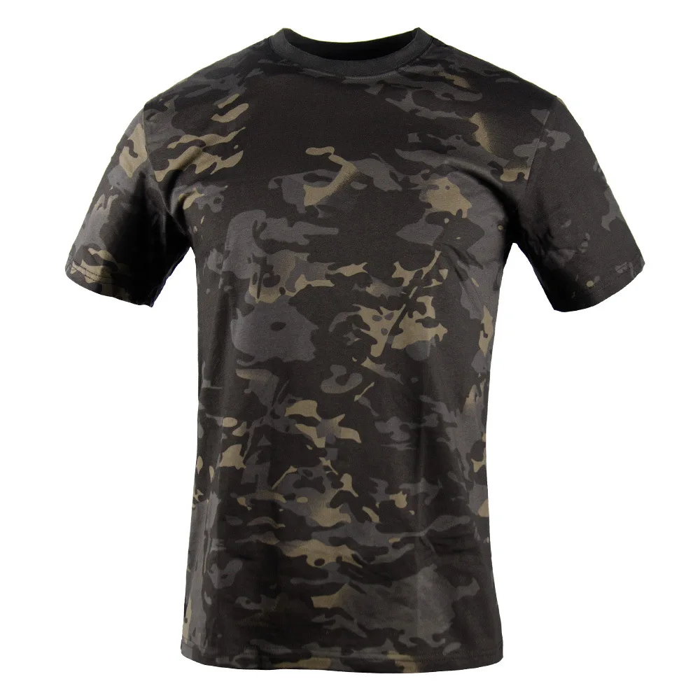 Fashion Summer Camouflage 3D Print T-Shirts Men Women Casual Short Sleeve T Shirt Outdoor Tops Y2K Harajuku Tees Men's Clothing view 5
