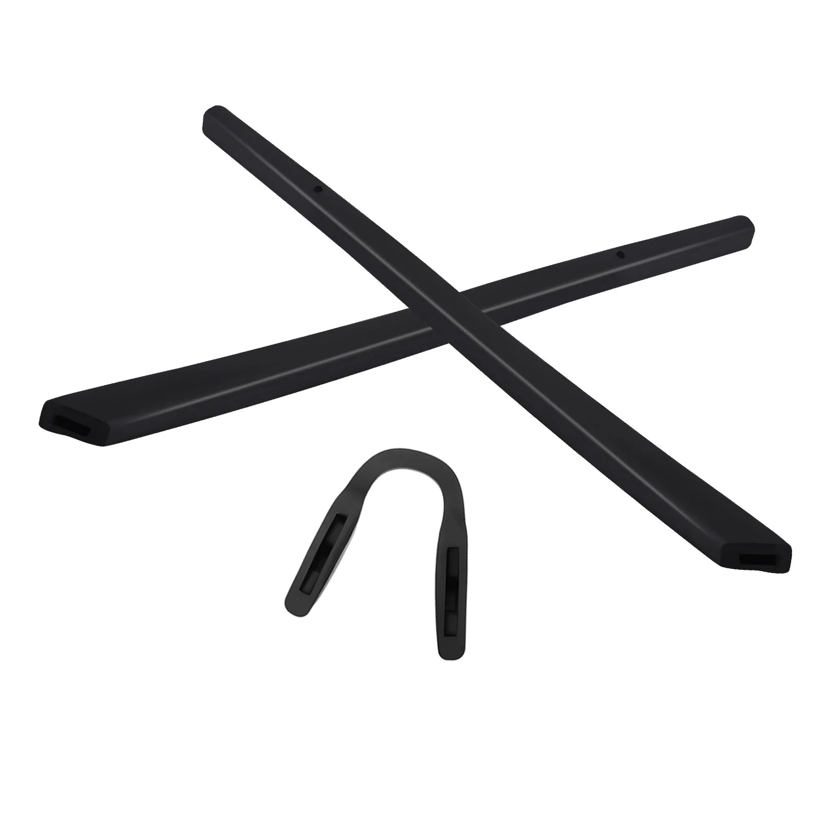 

Glintbay Silicone Rubber Nosepads & Earsocks Kits Replacement for Oakley Tensile OX8170 / Trajectory OX8171 Glasses