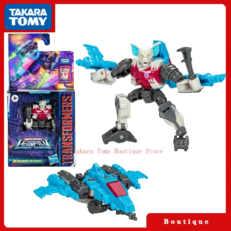 Takara Tomy-Transformers Brinquedos Legado, Core Class Bomb-Figuras de Ação Burst, Autobots, Hobbies Presentes, Brinquedos Colecionáveis, 10cm, Em estoque