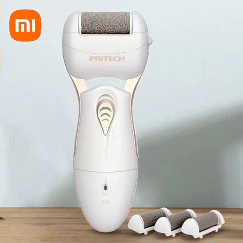 Xiaomi Pritech-afilador de pies recargable, cuidado de la piel muerta, seguro y rápido para el hogar, máquina de terapia de pies impermeable