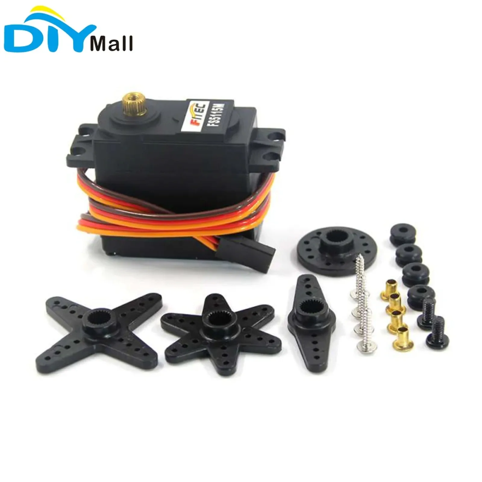Feetech FS5115M 15kg Standard Metal Gears Analog Servo Motor High Torque For Boat RC Car Robot Automation Products