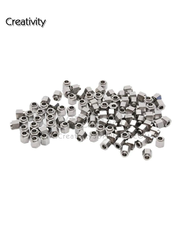 10/20/100PCS 3D printer Eccentric Spacer V Wheel Eccentric Column Isolation Screw Nut V Slot Stainless Steel Bore 5MM