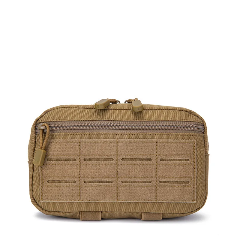 Outdoor MOLLE Waist Utility Pouch Compact Accessory Carrier for Small Electronics Tools Sports and Daily Gear