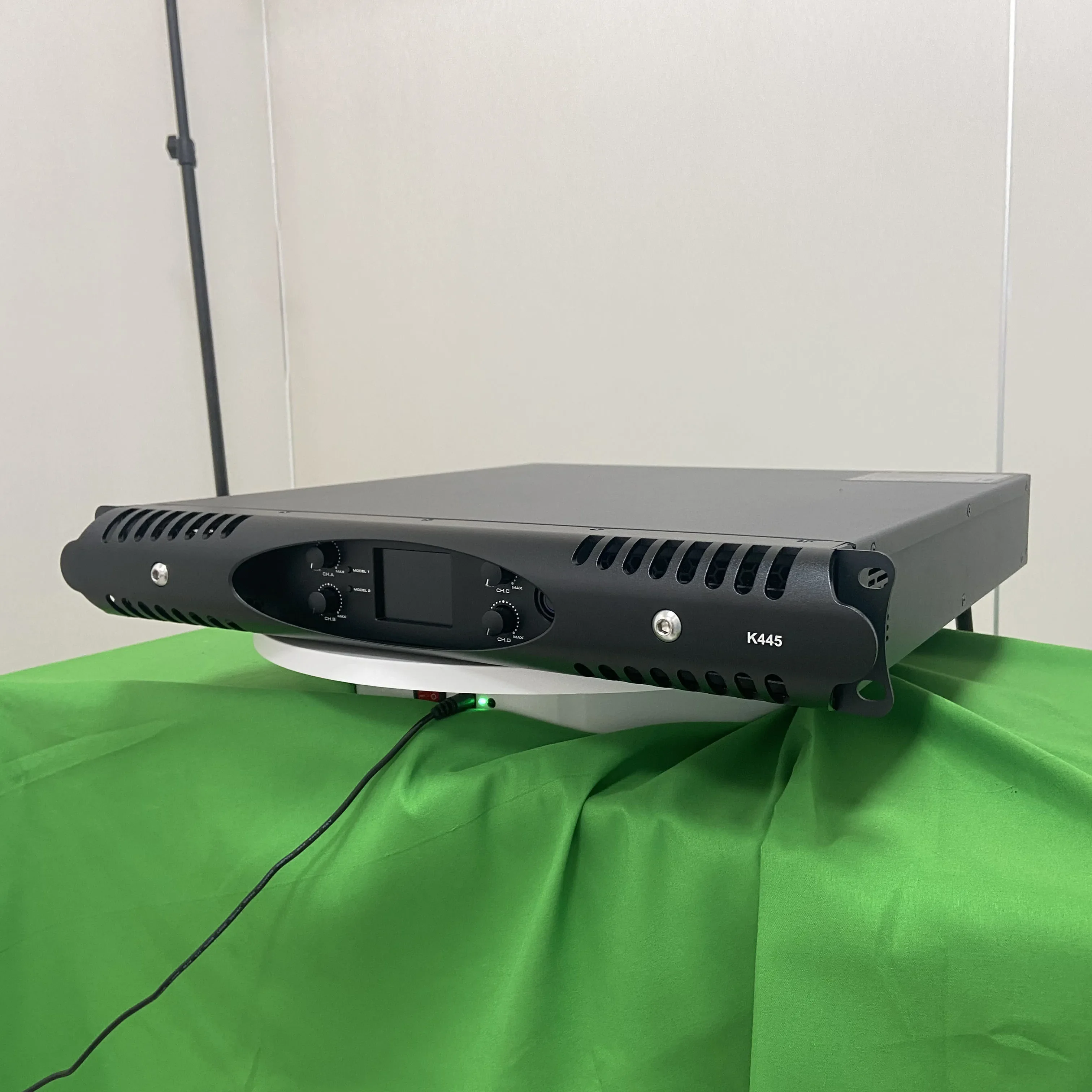 Marco Audio K445 Max 4x4500W Professional 4 Channel Class D Metal Digital Power Amplifier
