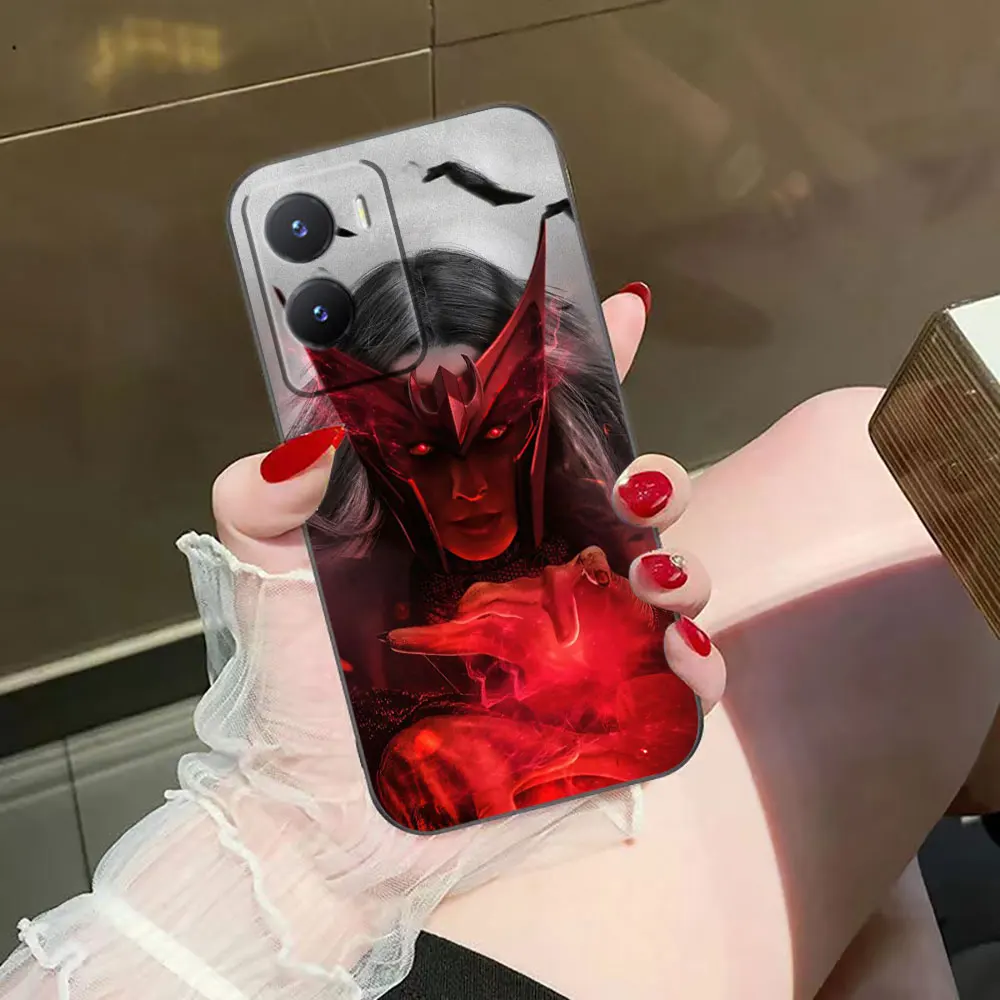 

Marvel Scarlet Wanda Witch Custom Photo Phone Case For VIVO V50 V40 V15 V17 V20 V21 V23 V23E V25 V25E V27 V27E V29 V29E V30 Case