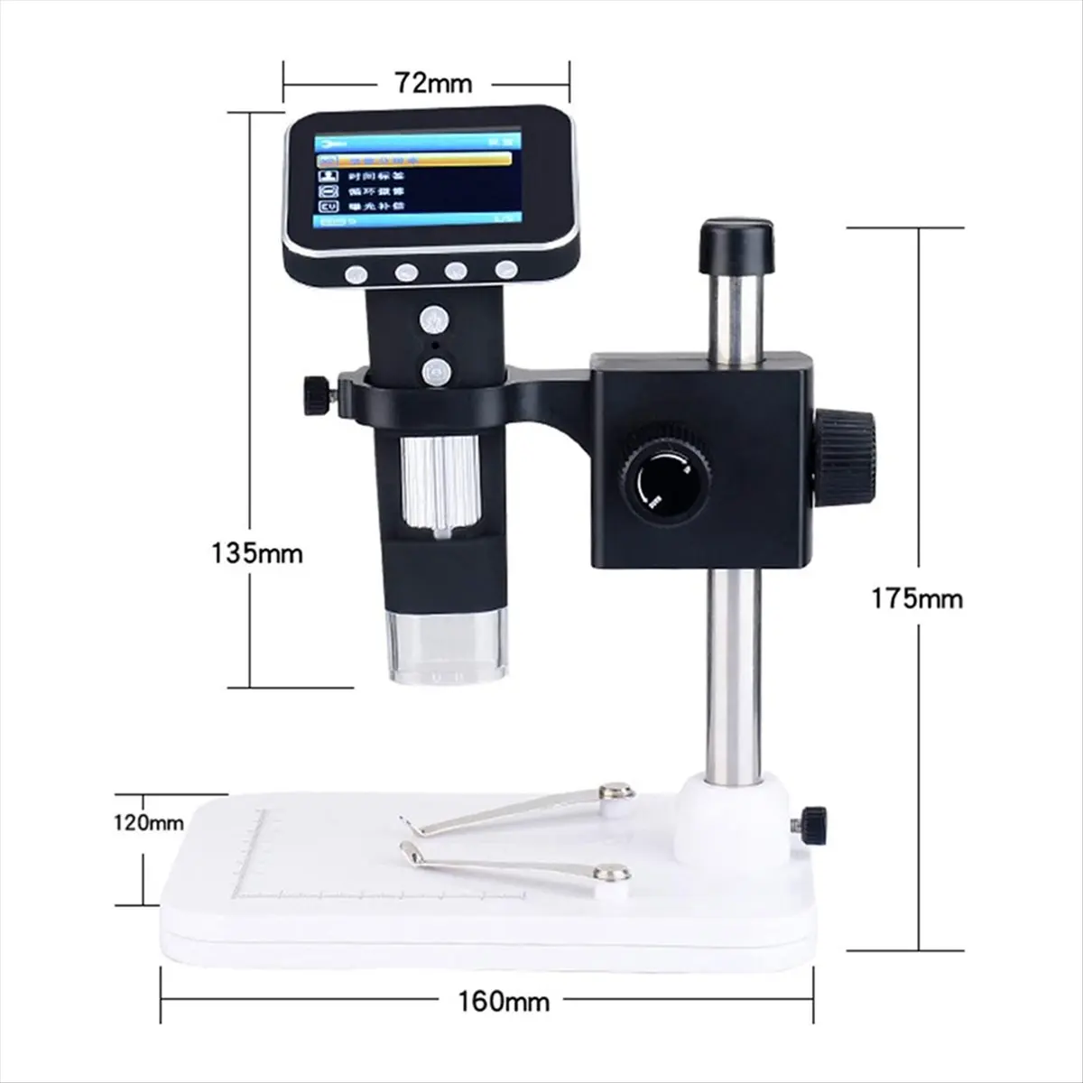 Soporte de Elevación COFA G600 para Microscopio Electrónico, Soporte para Microscopio Digital, Lupa USB