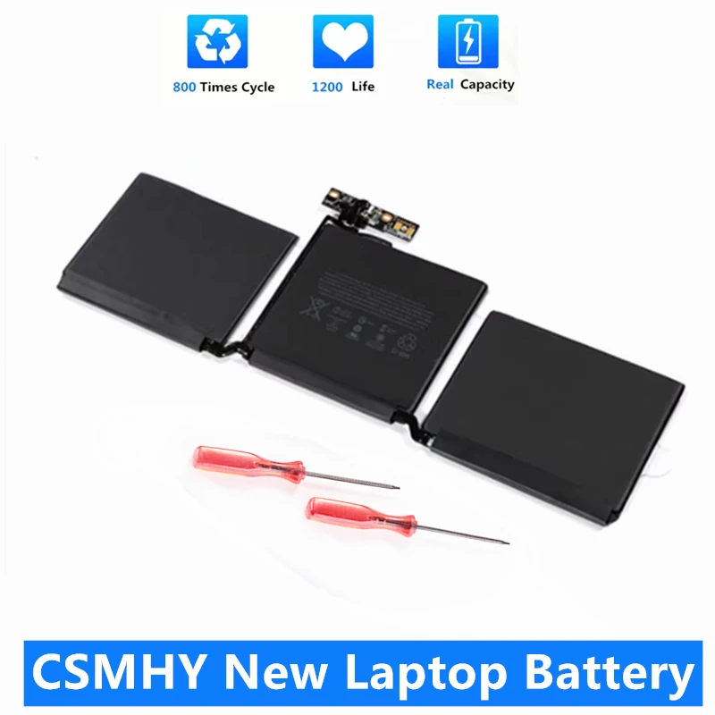 

CSMHY New A1713 Laptop Battery for Apple MacBook Pro 13" A1708 2016 2017 EMC 2978 3164 020-00946 MLL42LL