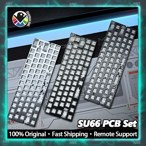 Everglide SU66 Max Wired PCB Kit Gaming Keyboard Stabilizers Sound