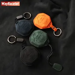 Top Super Ultra Suede Car Key Case Cover Protection Keychain Decoration For Chery Jetour Traveller T2 2023 2024 Accessories