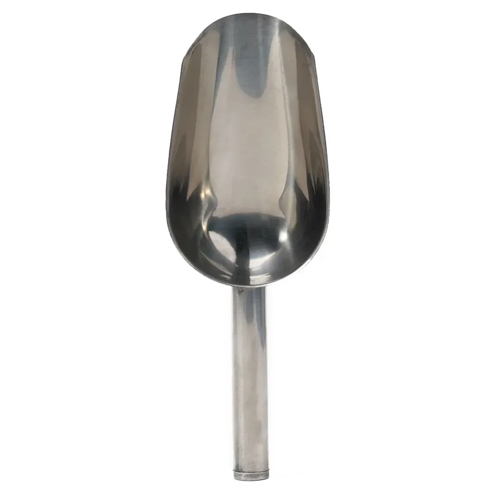 8/9/10/11 Inch Stainless Steel Ice Scoop Party Bar Sugar Flour Dry Granular Goods Shovel Spade For Kitchen Parts