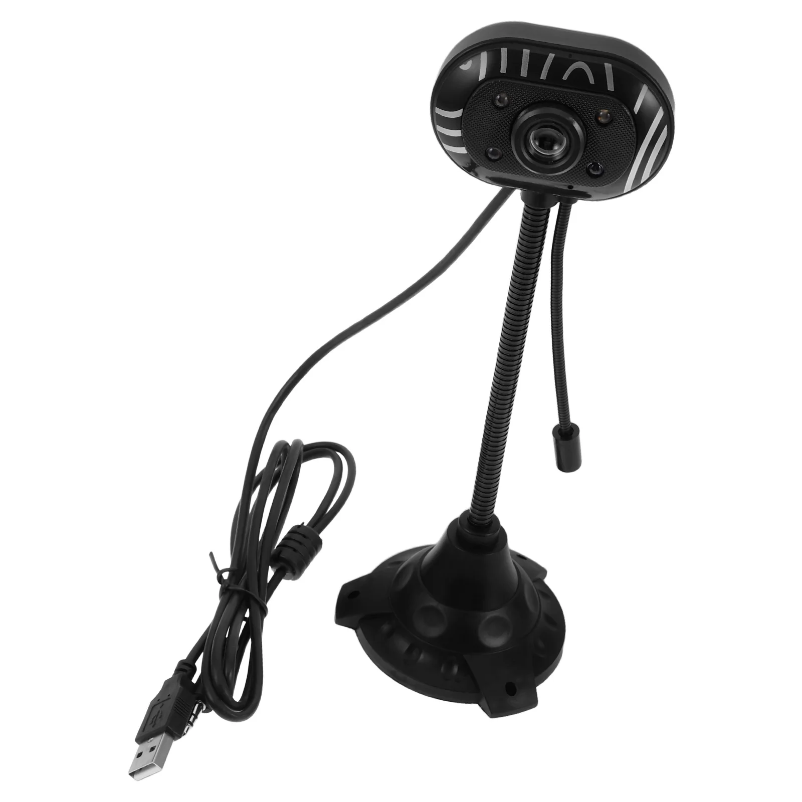 Hd USB Webcam with Builtin Noise-Reducing Microphone Plug Play for Laptop Desktop Video Conferencing Online Classes Live