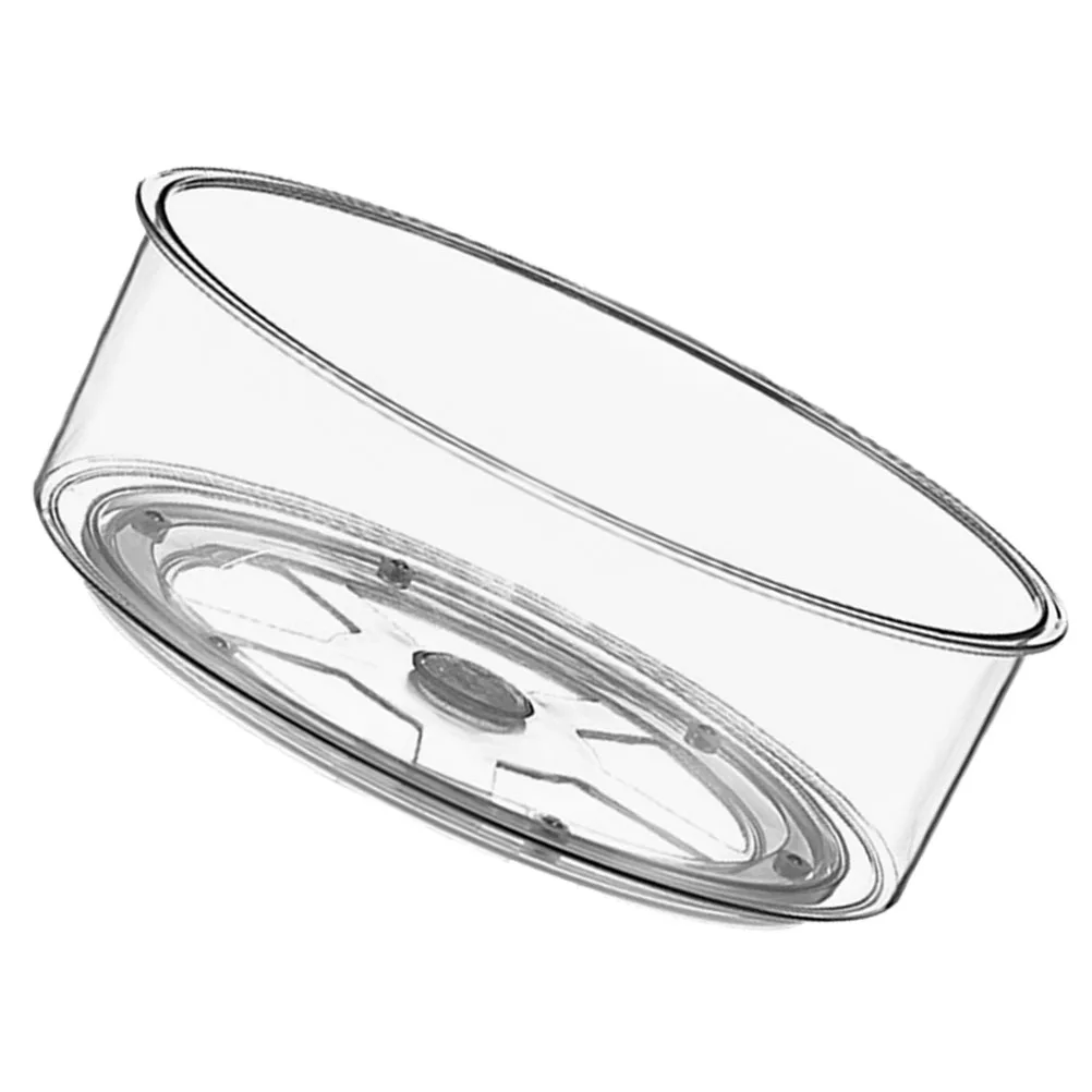 

Rotating Storage Tray Kitchen Spice Organizer Transparent Condiment Rack Seasoning Containers Rotating Rack Plastic Storage Box