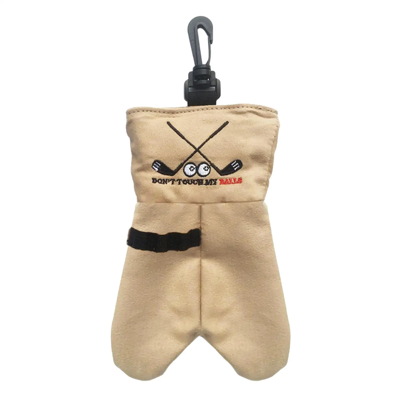 

2X Golf Ball Bag Pouch Holder Case Waist Bag Men Women Gift Outdoor Sports C