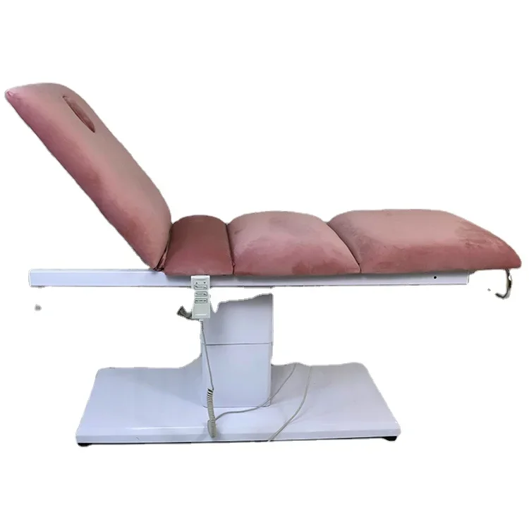 

2024 new design massage table CE certificate electric beauty spa salon facial bed with memory mattress for sale