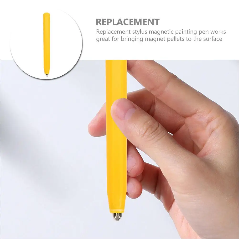 Zamienniki Magnetyczne Pisaki do Malowania Stalowe Koraliki Rysik do Rysowania na Planszy Gry Magnetyczne Narzędzia do Rysowania na Tablicy Zabawka Edukacyjna