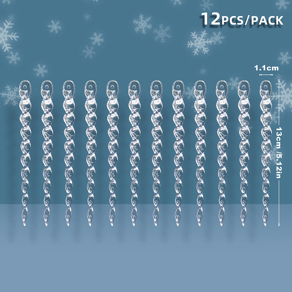 Variant: 13cm Icicles-12pcs