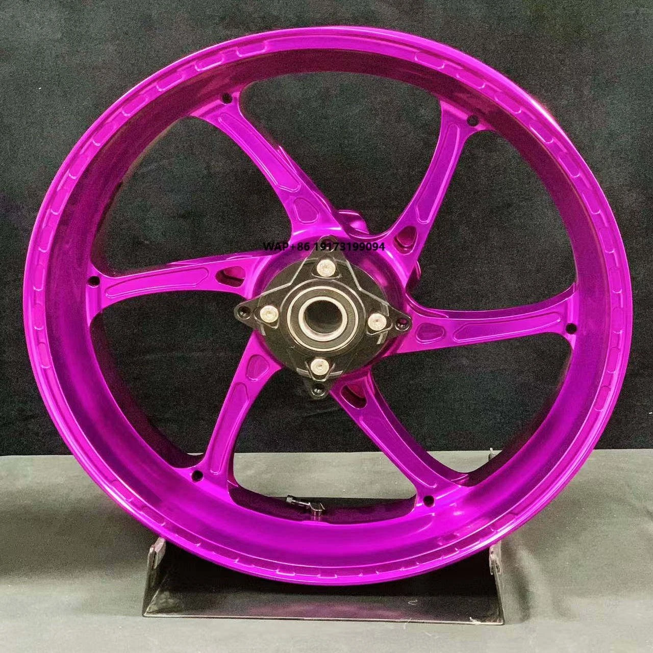CNC Aluminum Alloy T6  Customized Accept Lightweight Supplier High Quality  Modified  Forged ZX6R Hub Wheels