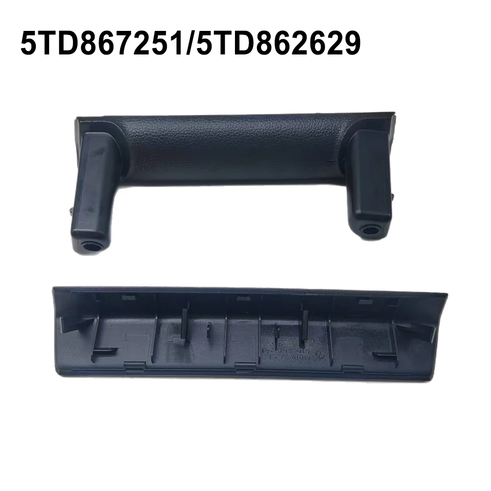 Tailgate Cover Kit Trunk Lid Handle For Daily Vehicle Use Metal Reinforced Base Sleek Black Finish For Touran 2016-2026
