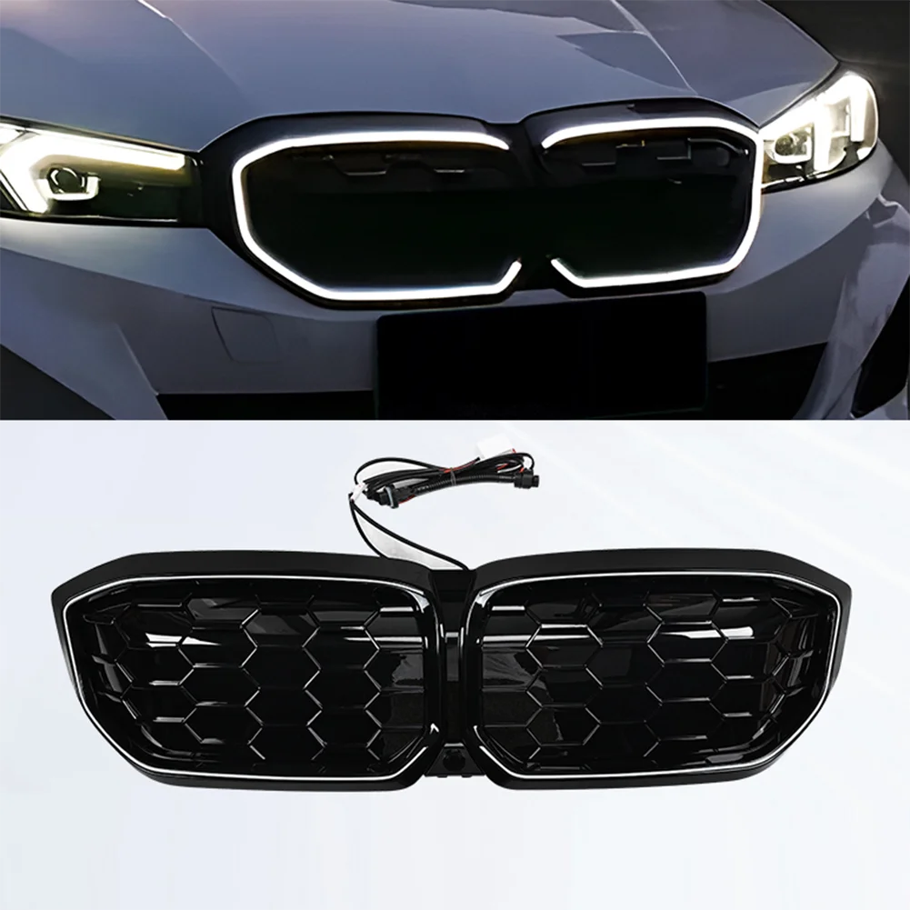 LED Front Luminous Illuminated For BMW i3 eDrive 30 35 40 LCI 2022 2023 2024 Diamond