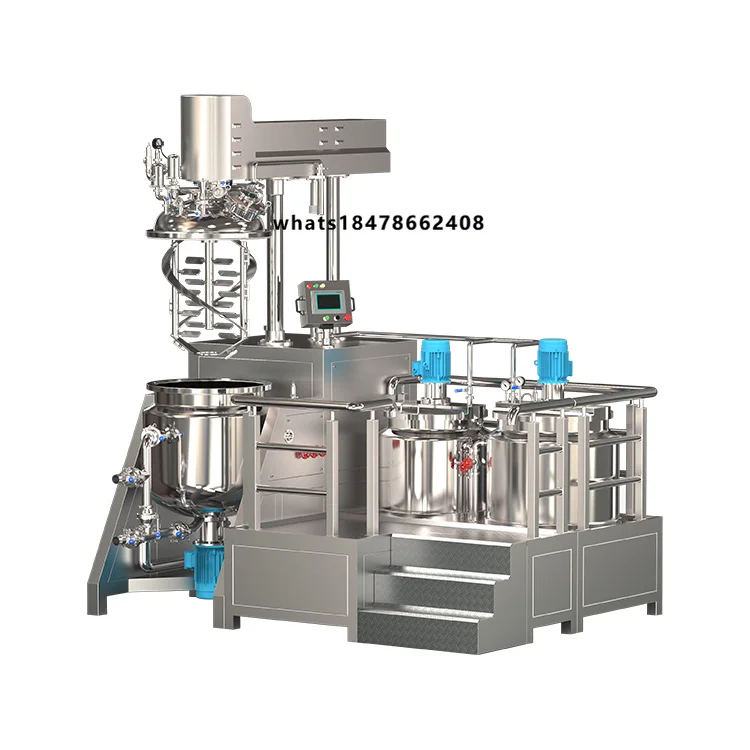 Cosmetic Cream Making Machine: Vacuum Emulsifying Mixer for Moisturizers, Night Creams & BB Cream Small Batch to Mass Production