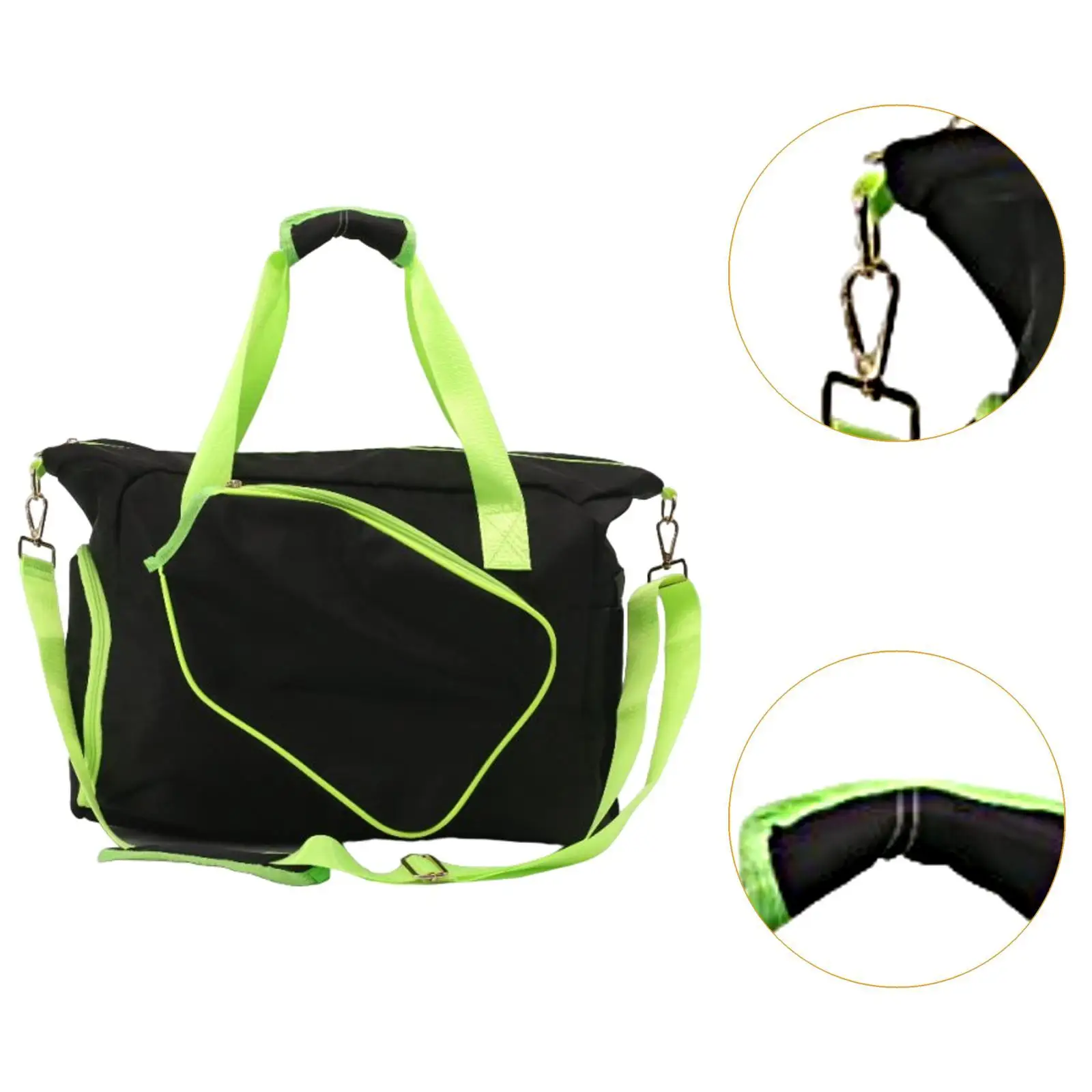 Sac fourre-tout de tennis pour adultes, sac à main, degré d'eau avec sangle, sac de sport