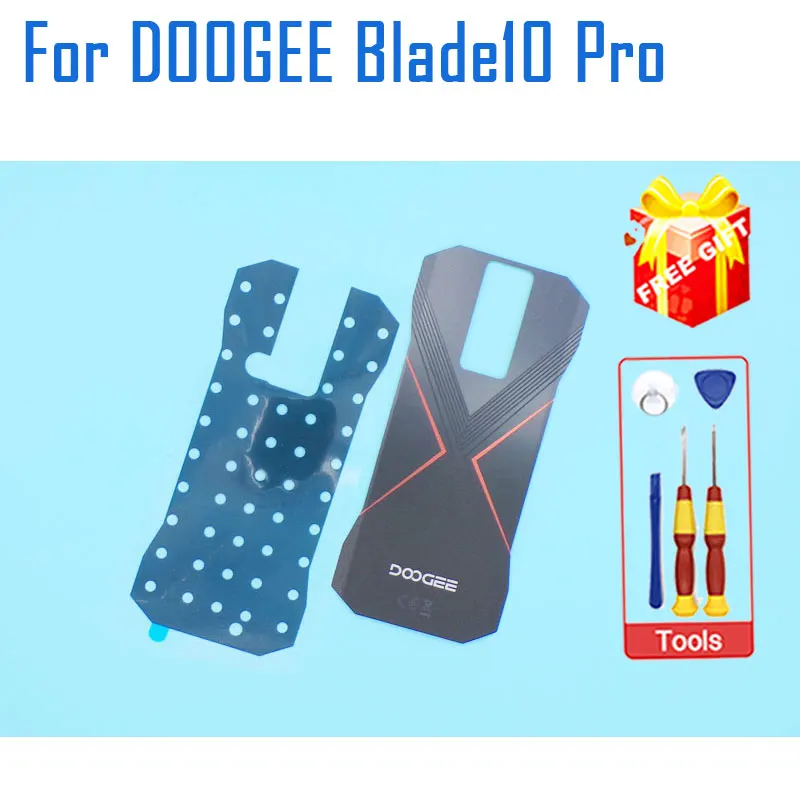 

Original DOOGEE Blade10 Blade10 Ultra Blade10 Pro Battery Cover Back Case Cover With Adhesive For DOOGEE Blade 10 Smart Phone