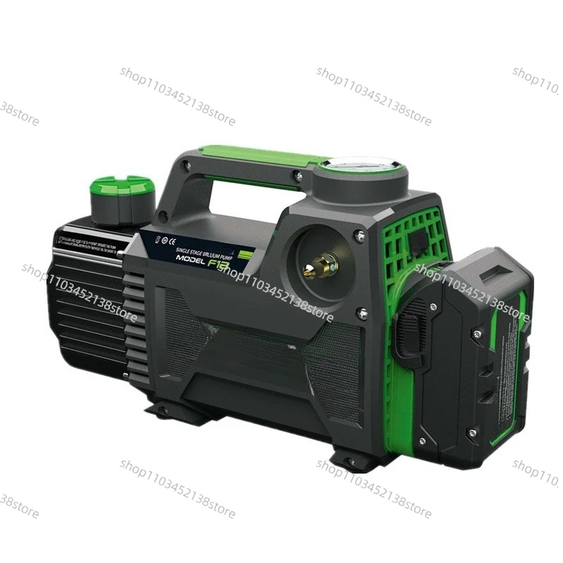 Bomba de vacío de aire acondicionado R32, tubo de cobre refrigerante, vacío F12345 L, bomba de vacío rápida instalada