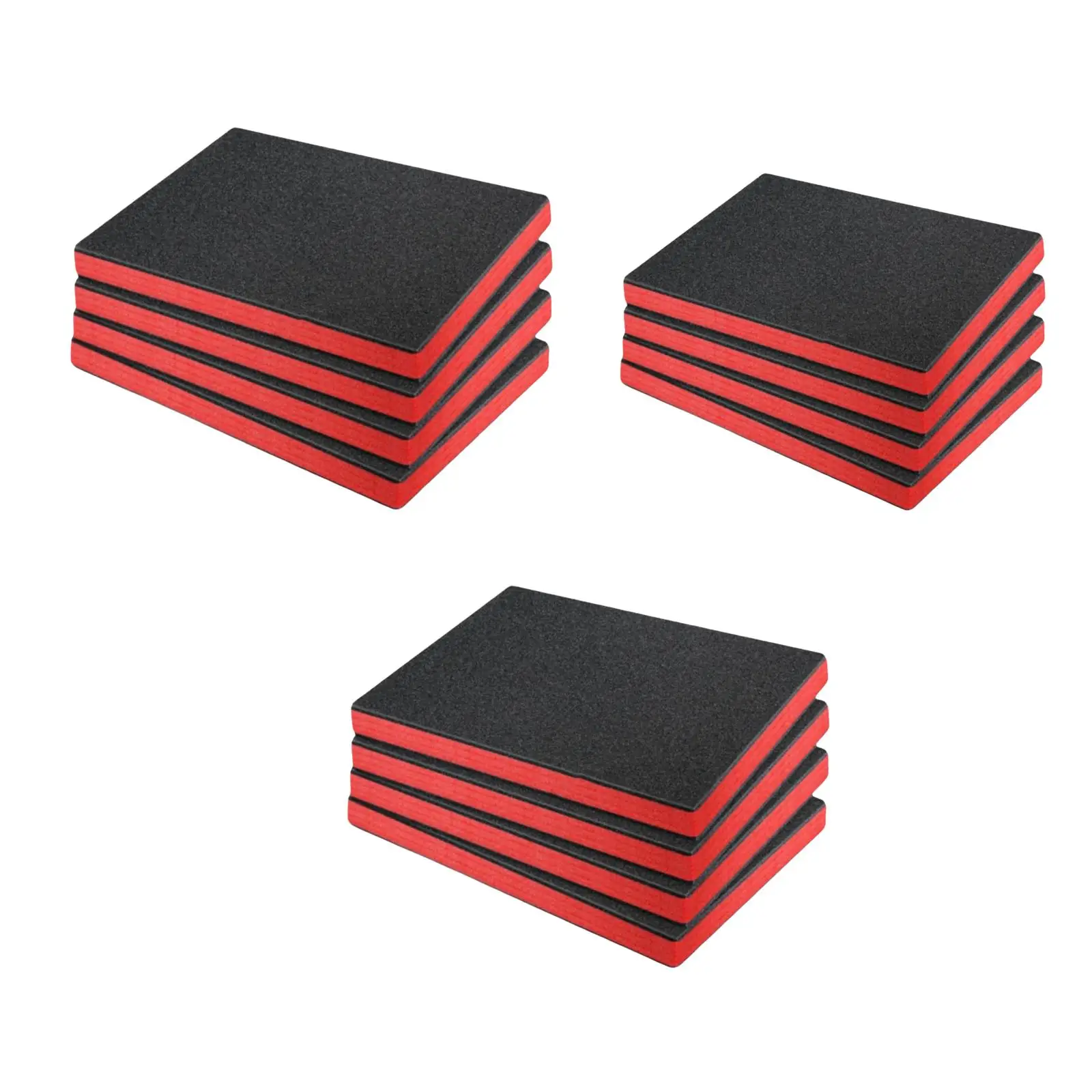 4Pcs Tool Box Foam, DIY Crafts Transport Foam Sheets Tool Box Liner Camera Case Kaizen Organizer Polyethylene Storage Sheets