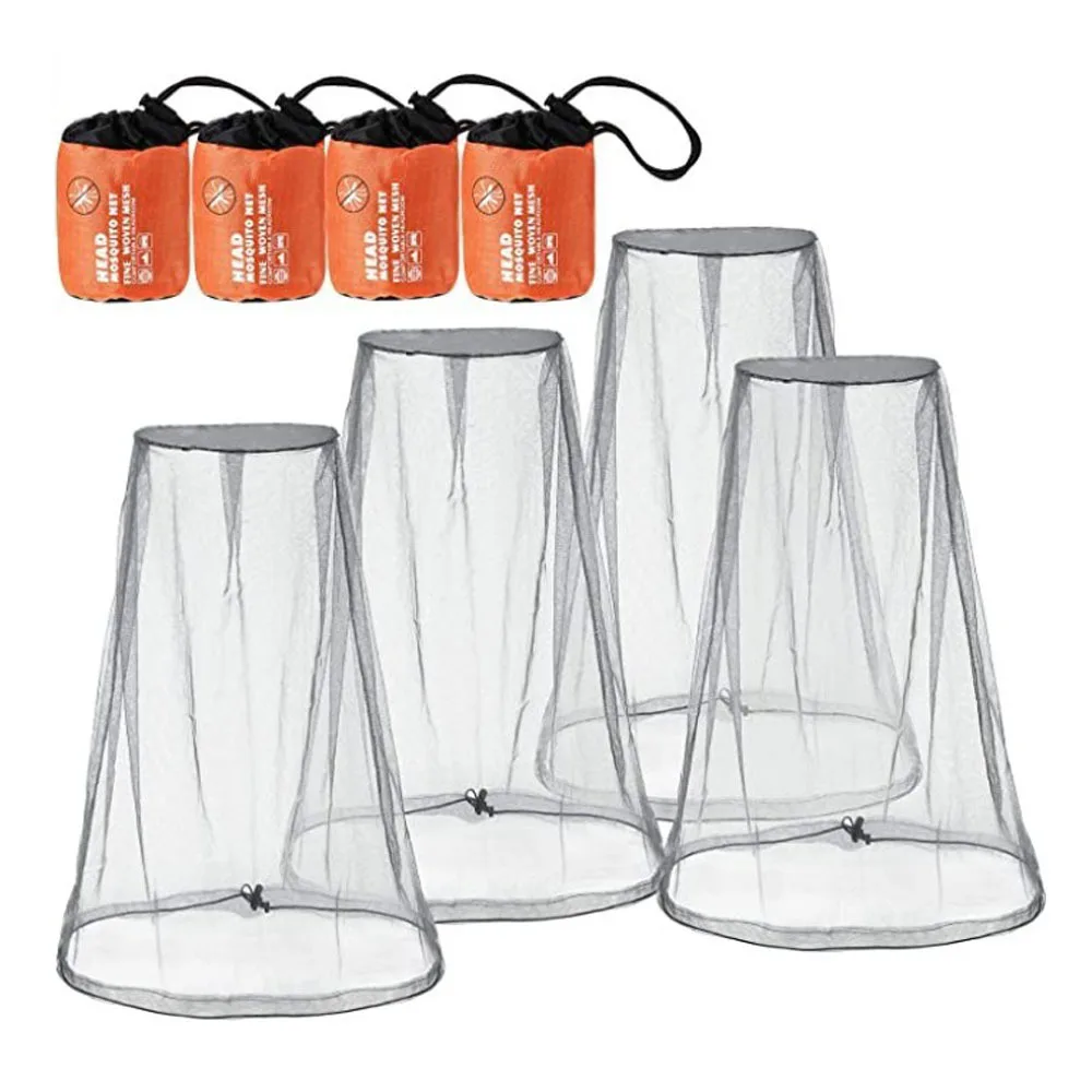 Anti Mosquito Fishing Cap Mosquito Head Net Insect Shield Face Mask Cover Bug Net Outdoors Camping Cap Hats With storage bag image 6