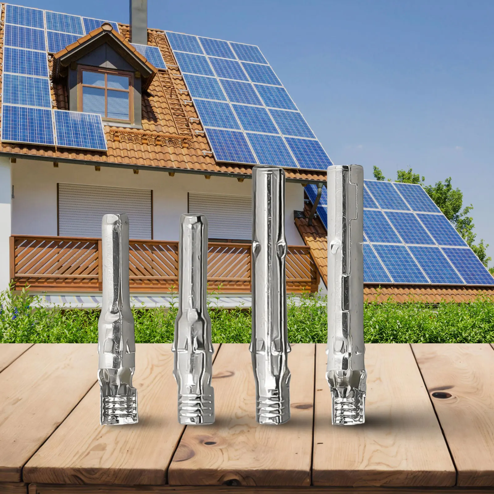 20 Pairs for solar Cable Connection Terminals Male Female Metal Core Designed for High Voltage Photovoltaic Installations