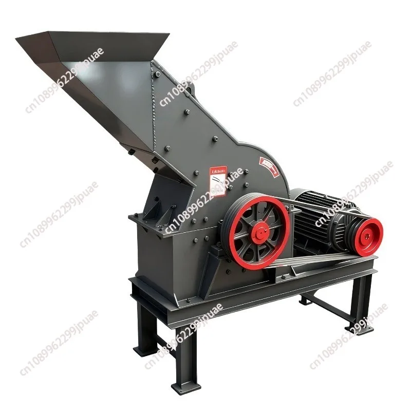 Small Household Hammer Crusher, Mobile Diesel Sand Making Machine, Concrete Stone Crusher, Construction Waste Crushing Equipment