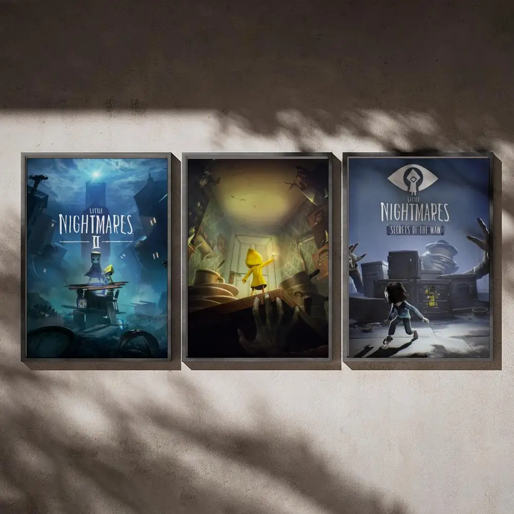 Little Nightmares 3 ملصق يطبع حائط لوح رسم صورة فنية غرفة المعيشة ديكور المنزل قائمة التتبع غطاء ألبوم الموسيقى