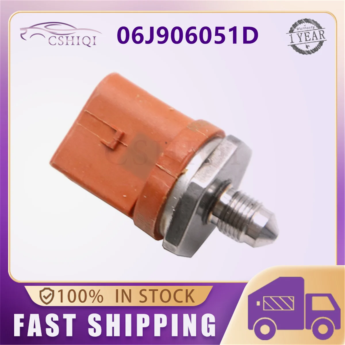 

06J906051D Fuel Pressure Sensor For Audi A3 A4 A5 Seat VW Jetta 06J906051B 0261545051 0261545051 0261545050 Car Accessories