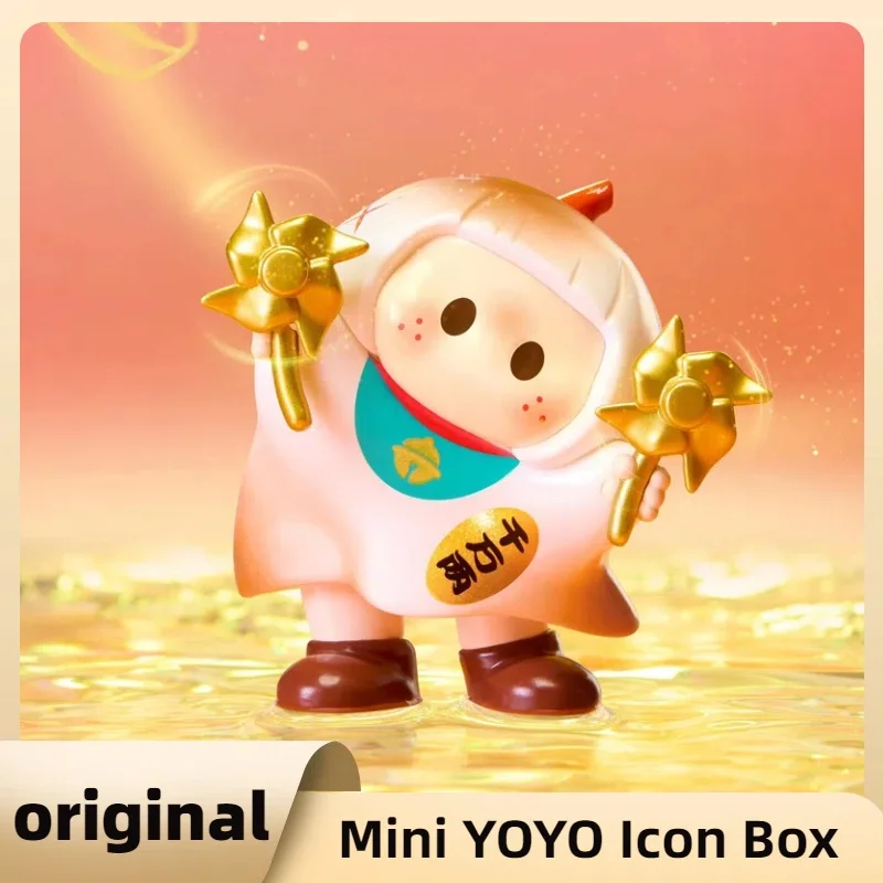 

New Original Yoyo Cute Crooked Head Series Icon Box Trendy Play Blind Box Model Handmade Mini Doll Ornament Toy Gift For Kids