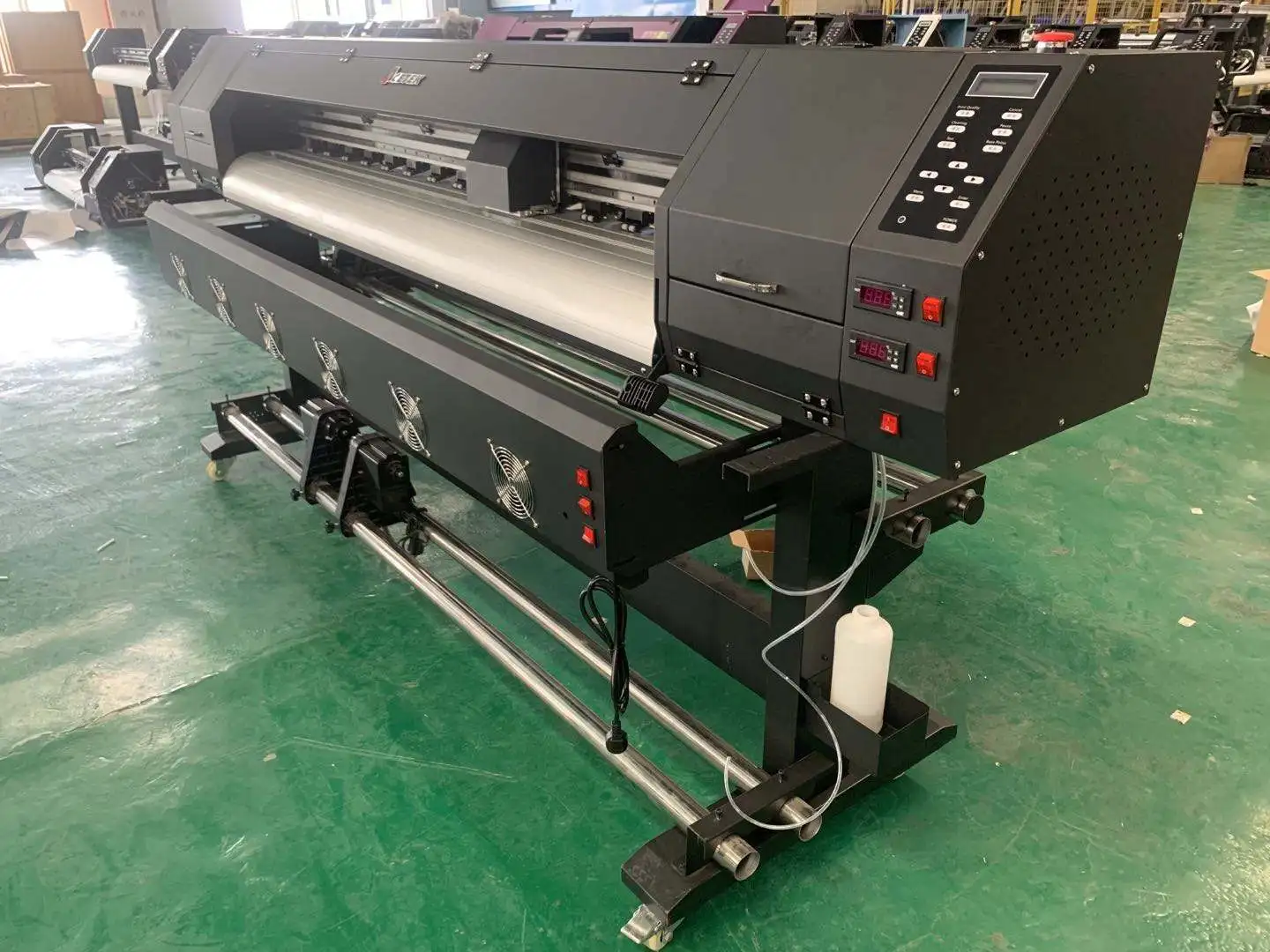 Acetek 24-Inch Small Eco Solvent Printer New High Resolution 1440dpi Automatic XP600/DX5/DX7/I3200 Print Head Low Price