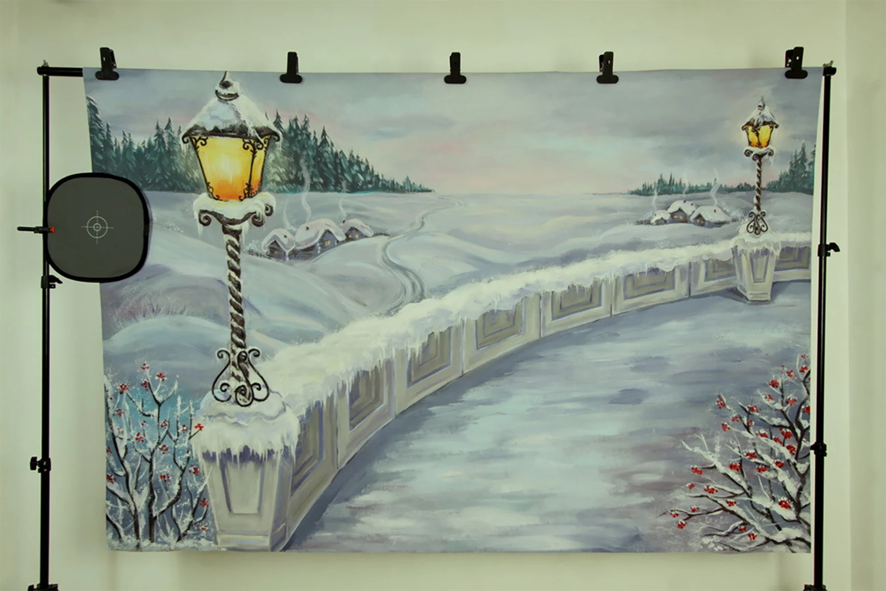 Christmas Snow Story Backdrops - огляд і ціна Photography Lighting Circle