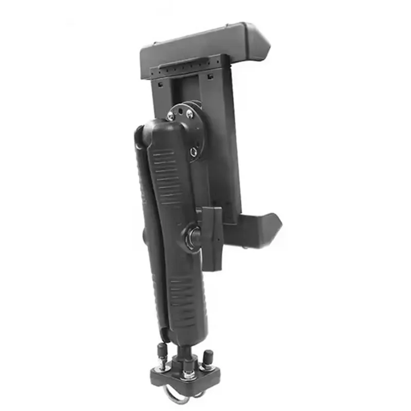 Tablet Holder With 9cm /15cm/ 23mm Aluminium Double Socket Arm for Truck or Tractor