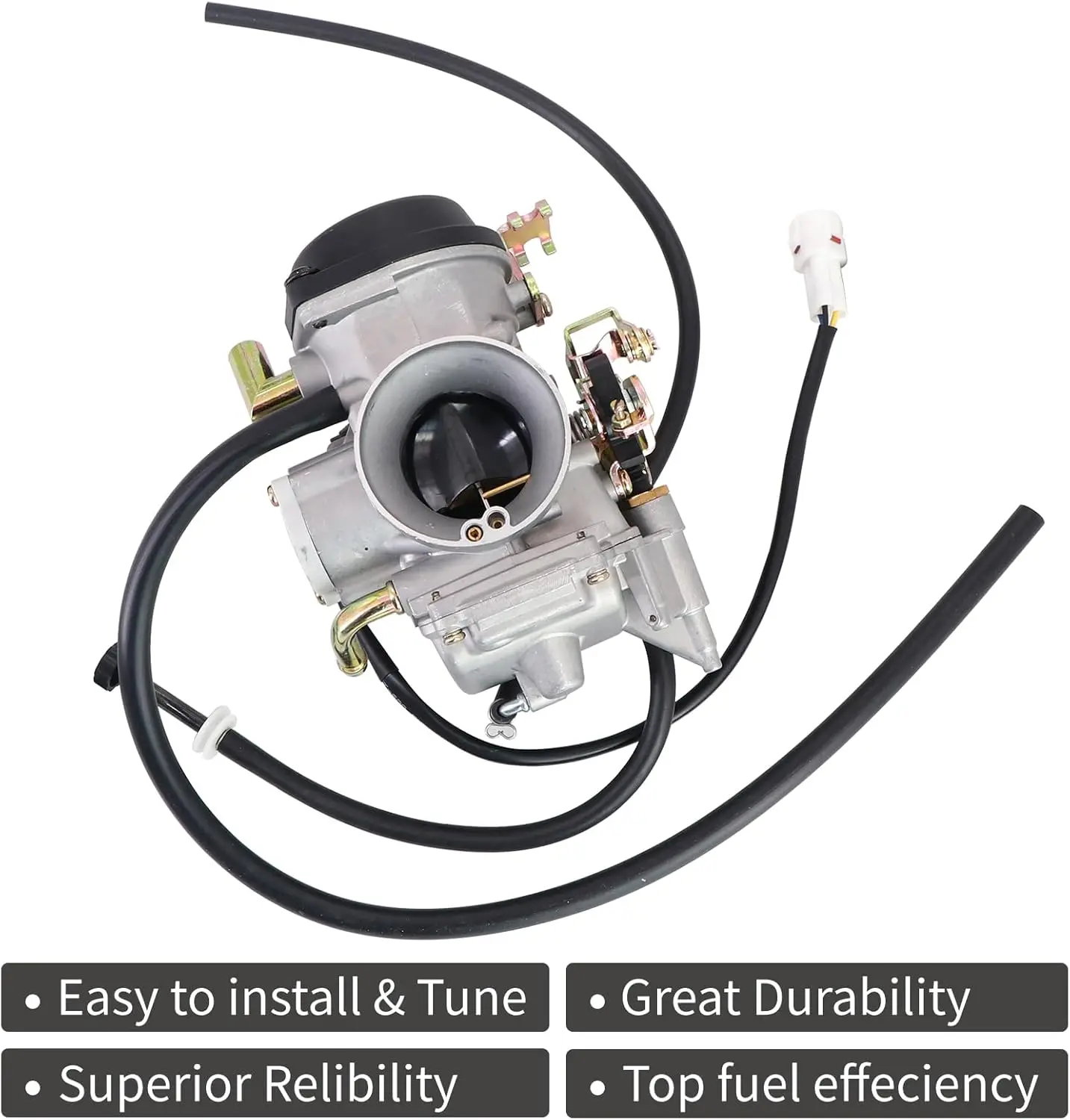Carburetor for Yamaha Road Star XV1600 XV1700 4WM-14101-03-00 With intake manifold spark plug - view 3